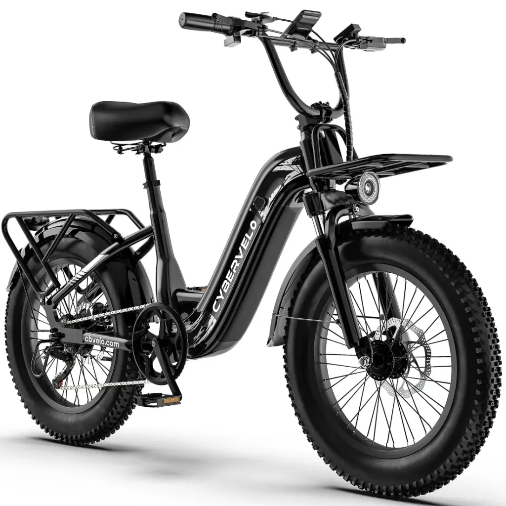 CYBERVELO EK8 electric bike in black