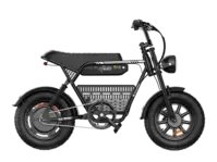 isinwheel R6 Mini Electric Bike — Black