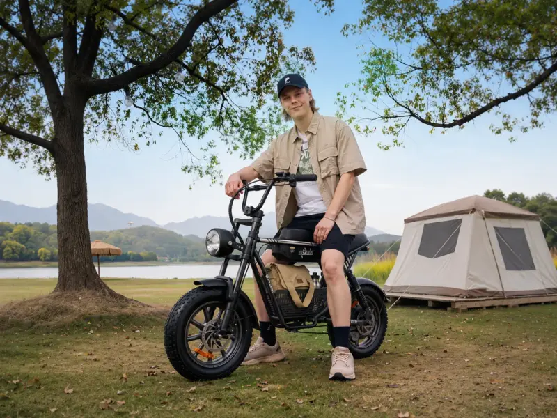 isinwheel R6 Mini Electric Bike — view 5