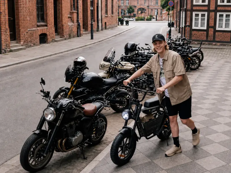 isinwheel R6 Mini Electric Bike — view 6