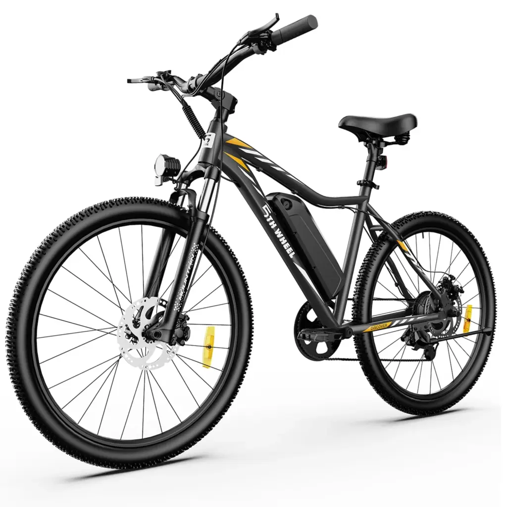 5TH WHEEL WLB17 26-inch Electric Bike — Black
