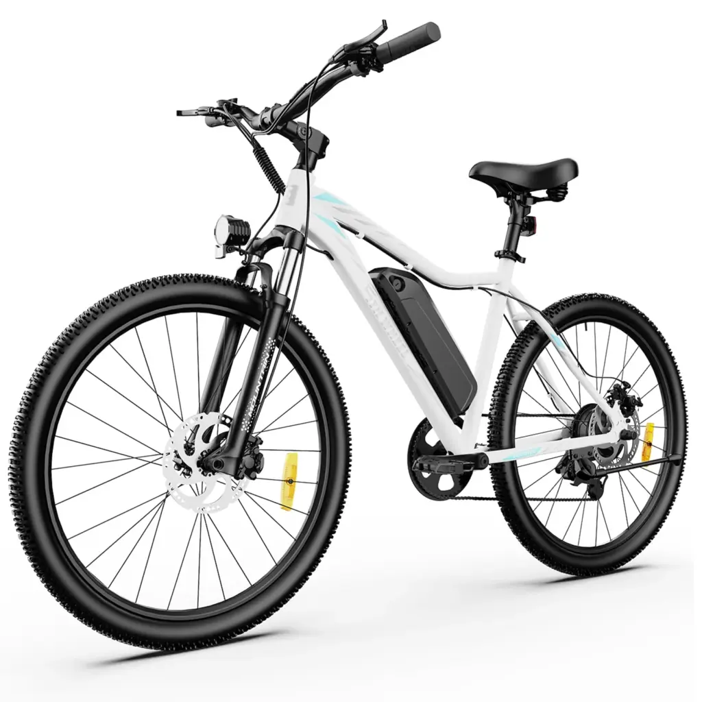 5TH WHEEL WLB17 26-inch Electric Bike — White
